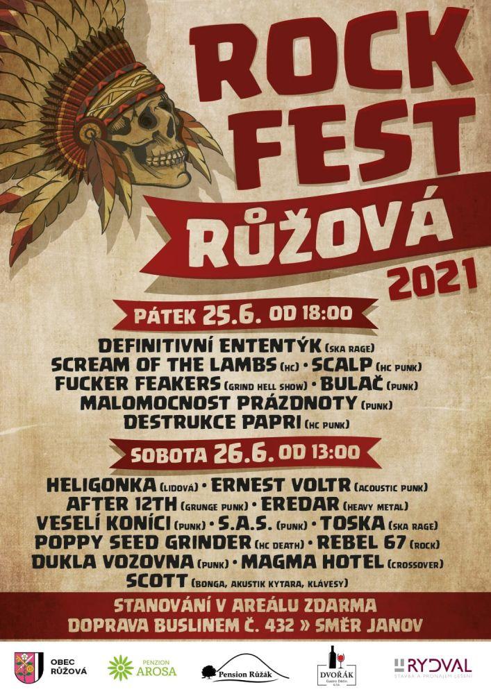 Rockfest Růžová 2021